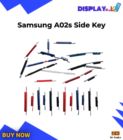 Samsung A02s Power Button + Volume Control Button / Housing Side Key (Full Set)